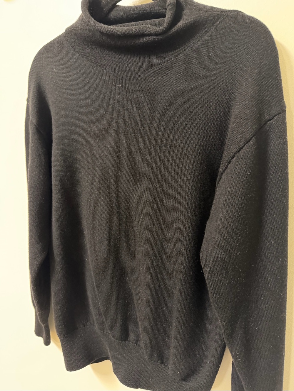 Wilfred Black Cowl Neck Sweater